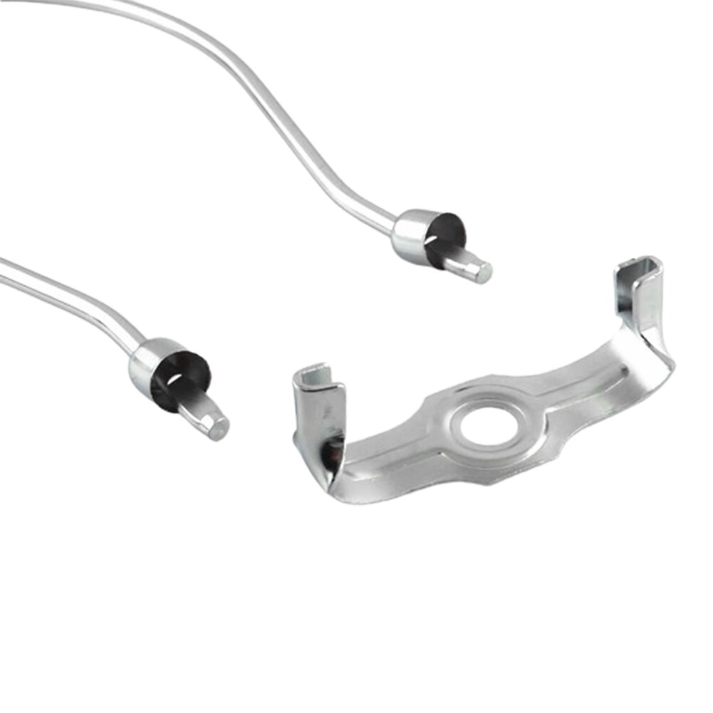 2pcs Guard U Shape Lamp Harp Chrome Polished Solid Lighting Accessories Iron Plating For Floor Light Prevent Breakage Home Decor