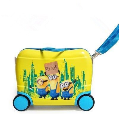 Enfants bagages enfants valise voyage en plein air Camping bagages omnidirectionnels roues assis Ride bambin voiture meubles