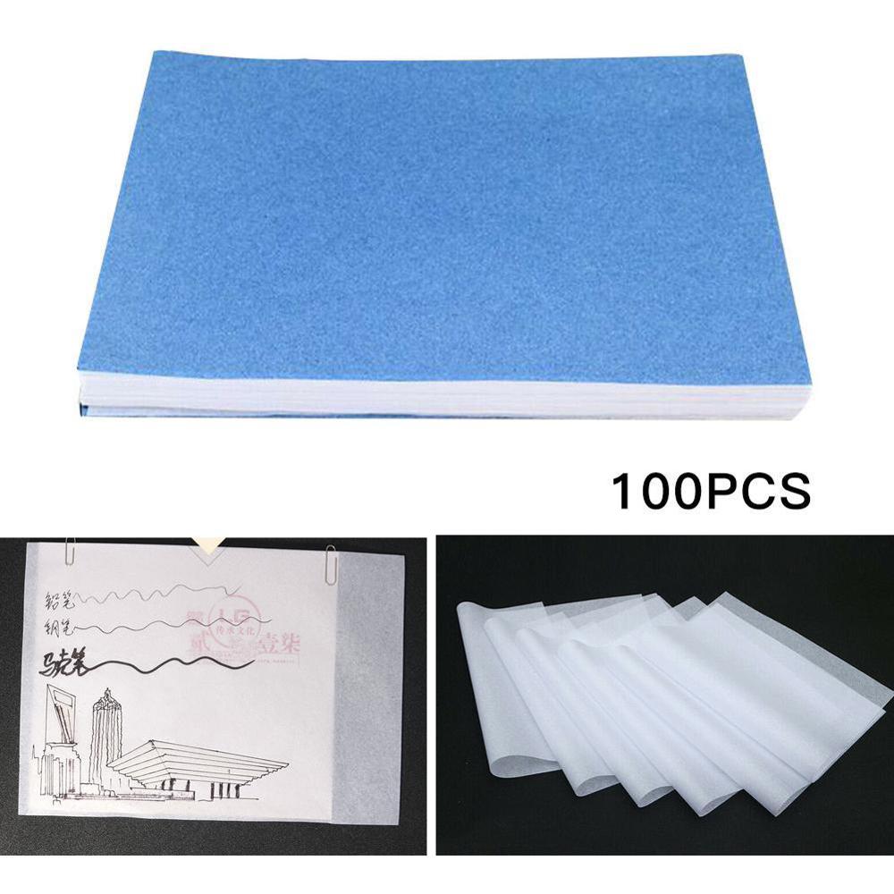 100pcs/set Translucent Tracing Paper Calligraphy Craft Writing Copying Drawing Sheet Paper For Tracing Scrapbooking