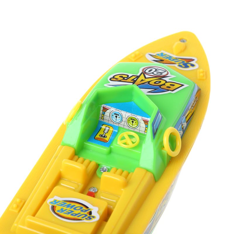 Bateau électrique à grande vitesse en plastique lancement enfants RC jouets hors-bord eau jouer pour les enfants