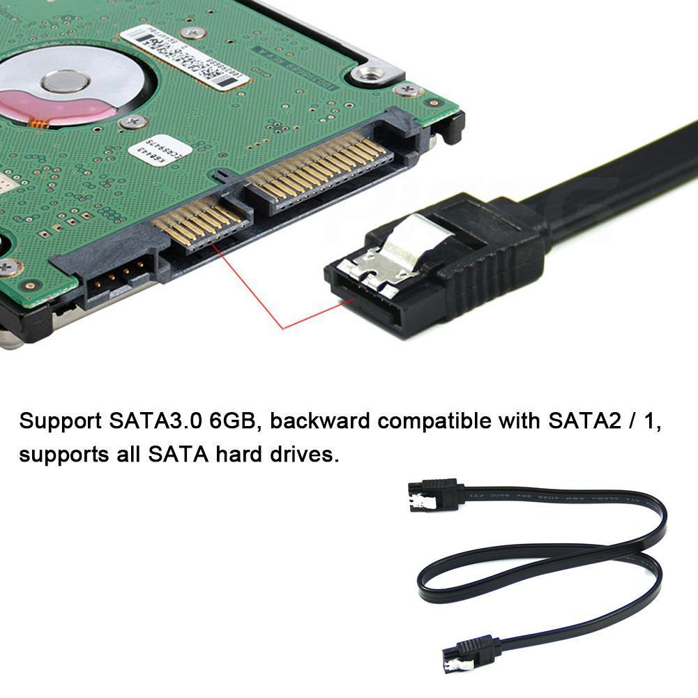 Durable High Speed SATA 3.0 6Gb/s 26AWG HDD Hard For Computer 40cm Data SATA Cable Cable Cable Signal Data Drive Straig B6H8