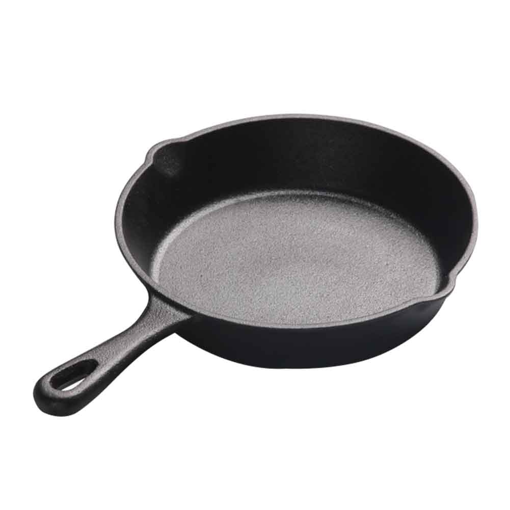 Hem gjutjärnspanna köksredskap matredskap ägg pannkaka stekpanna slät yta kök mini non stick för induktionsspis