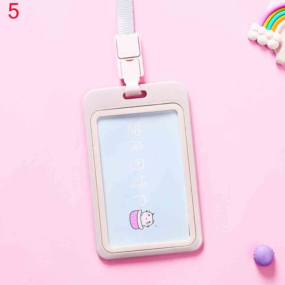 Coming Card Holders With Rope Card Holder Employee Name ID Card Cover Metal Work Certificate Identity Badge Card Accessories: 5