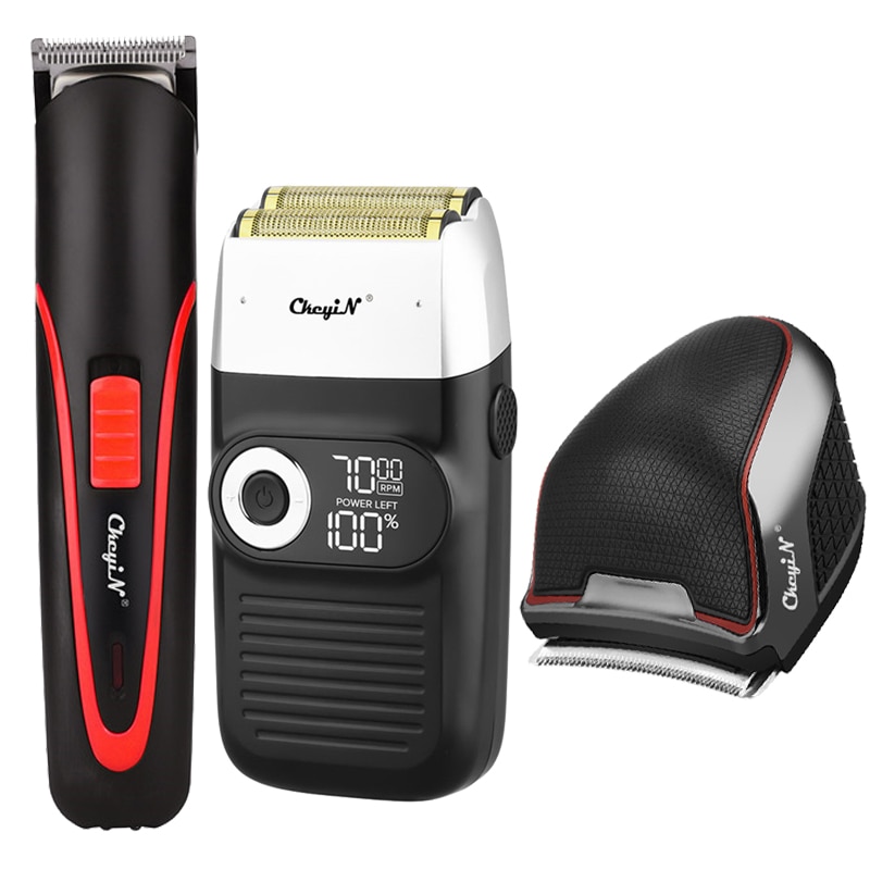 Professionele Tondeuse Voor Mannen Elektrische Tondeuse Draadloze Bakkebaarden Cutter Baard Scheermes Oplaadbare Scheren Machine: A8