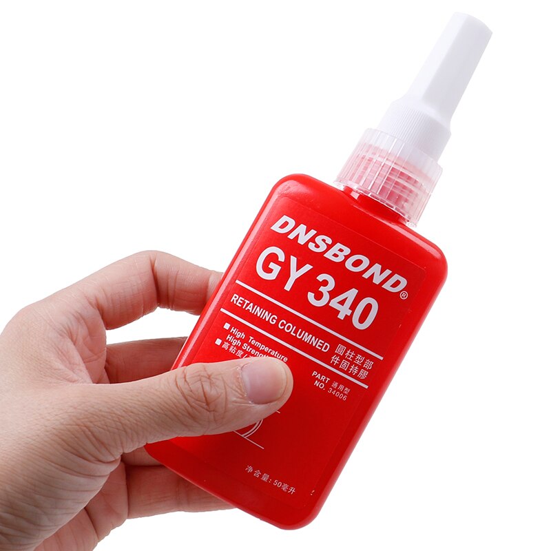 1 PC Sealing Screw Glue Retainer Locking Adhesive Metal Screw Anaerobic Adhesive 243 340 Glue Locking Agent Anti-corrosion 50ML