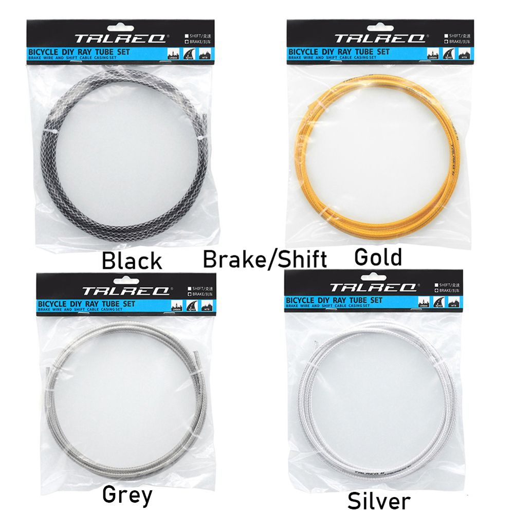 3 meters Length 5mm Bicycle Brake Cable Mountain Bike Shift Housing Derailleur Cables Weaving Line Pipe Tube Shifting Wire