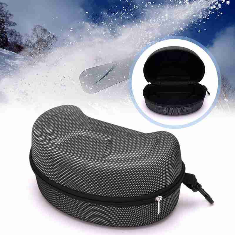 Bescherming skibrillen etui snowboard skibril zonnebril draagtas rits harde eva doos