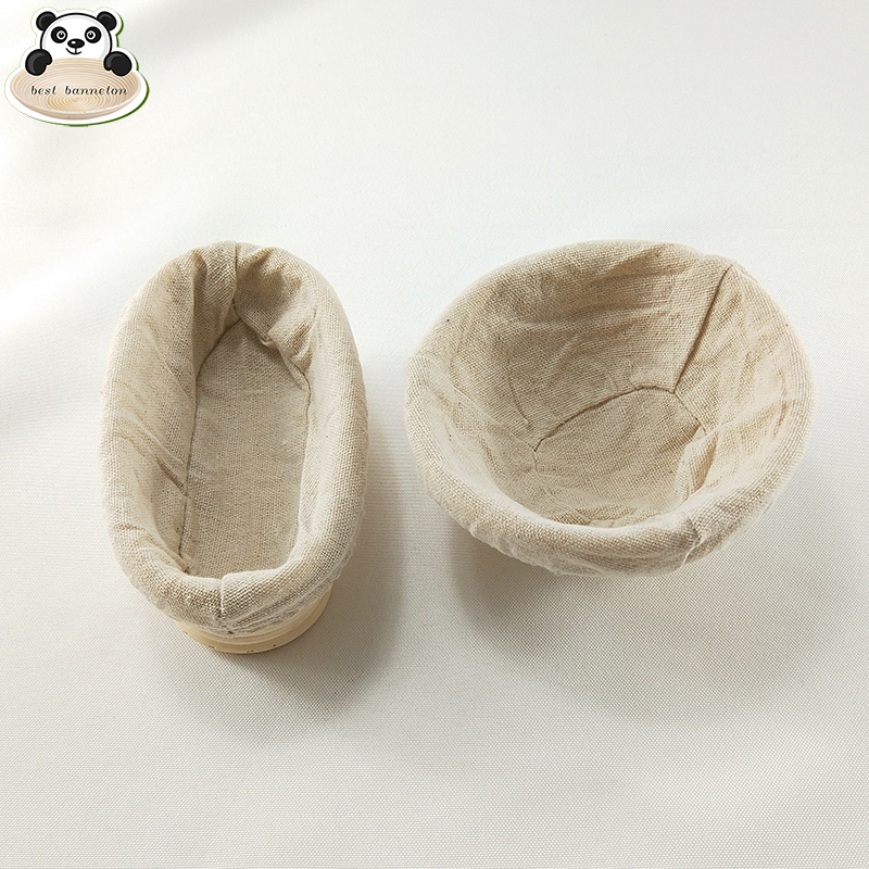 Cesta de pan de masa fermentada, sustituto de la masa fermentada, banneton, cuenco para pan, cesta redonda para pan, cesta de pan blanco