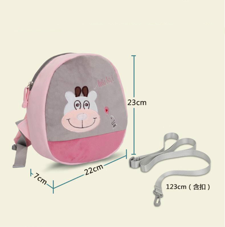 Mignon bébé sécurité harnais sac à dos enfant en bas âge Anti-perte sac enfants confort Traction cartable enfant en bas âge anti perdu zone poignet lien