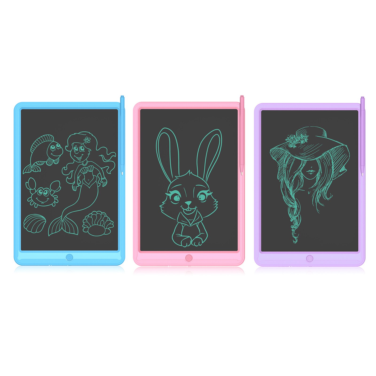 13/10in LCD Electronic Writing Tablet Digital Drawing Handwriting Pads Panel for Kids Education/Schedule Record