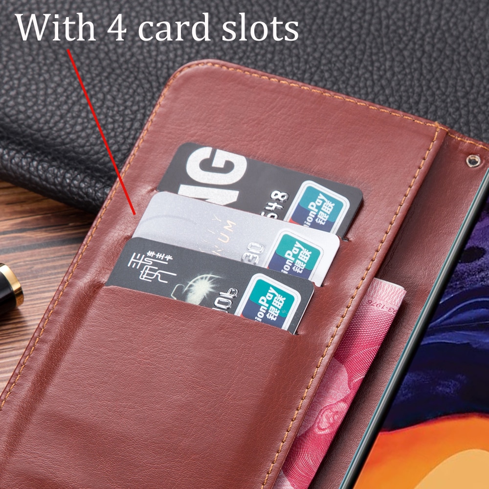 Custodia Portafoglio In Pelle PU Scamosciata Per Cubot Note 50 - Flip Cover Magnetica Con Slot Carte (Grigio)