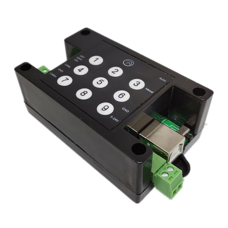 L&#39;analyseur de Bus CAN est compatible avec la carte Zhou Ligong can box usbcan2, qui peut être envoyée hors ligne par le module can