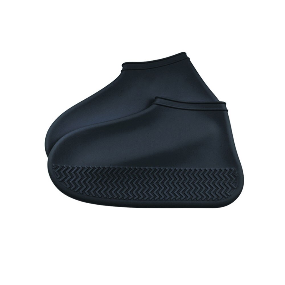 1 Pair Reusable Shoes Covers Waterproof Silicone Shoes Protectors for Indoor Outdoor can CSV