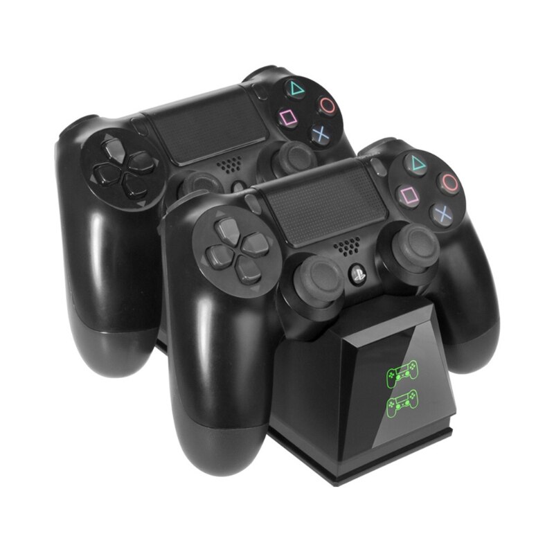 Cargador PS4 Estación De Carga USB Dual con indicadores LED cargador para mando a distancia