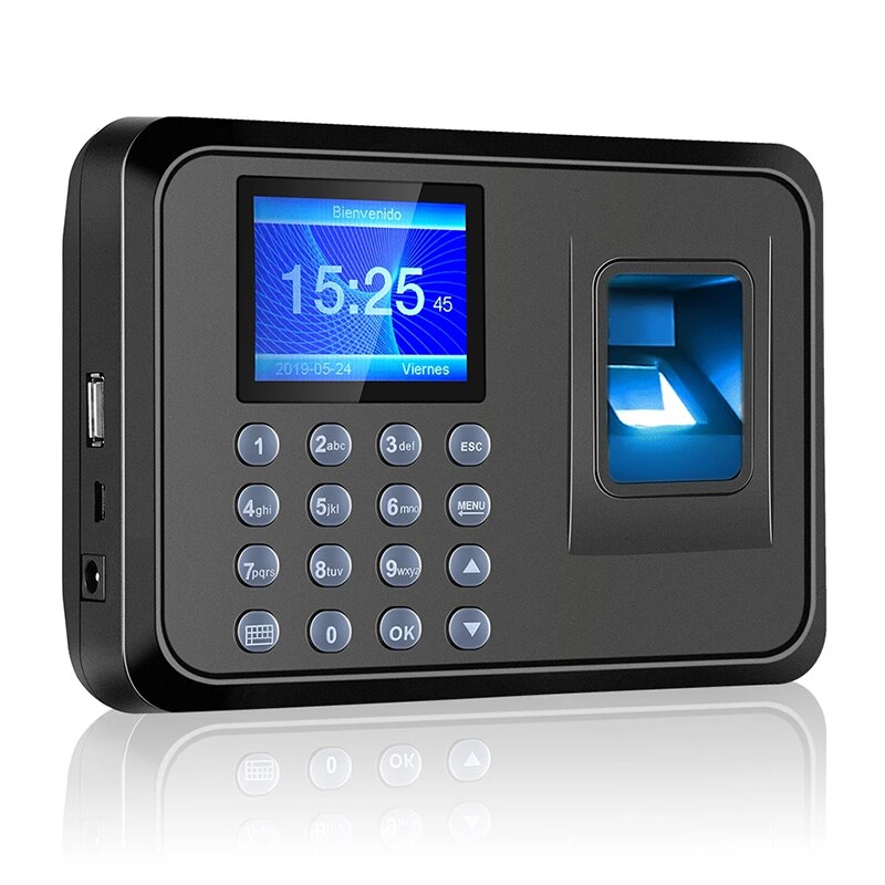 Biometric Fingerprint Time Attendance System Intelligent Fingerprint Time Attendance Machine Time Clock Recorder Device Employee