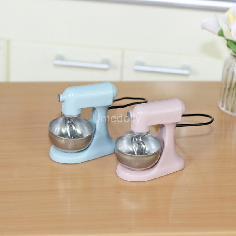 Cute Mini 1/12 Scale Dollhouse Miniature Blender Pretend Play Kitchen Appliances OB11 BJD Doll House Accessories Toy