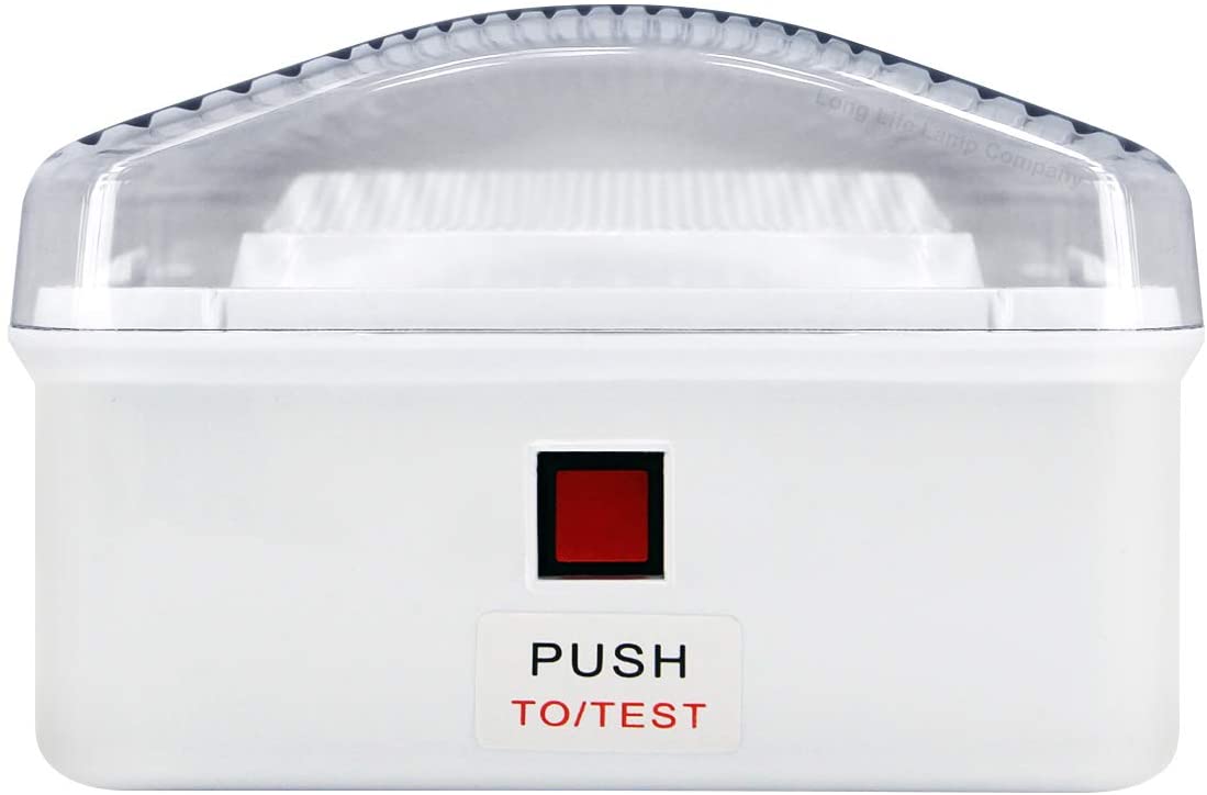 Emergency Fire Exit LED Bulkhead Light with Green Man Sleeve Celling or Wall Mount Maintained or Non Maintained 3 Hours Back Up