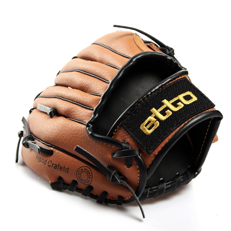 Kids Baseball Batting Gloves Men Leather Right Baseball Glove Equipment Practice Hand Youth Softball Beisbol Sportswear BJ50ST