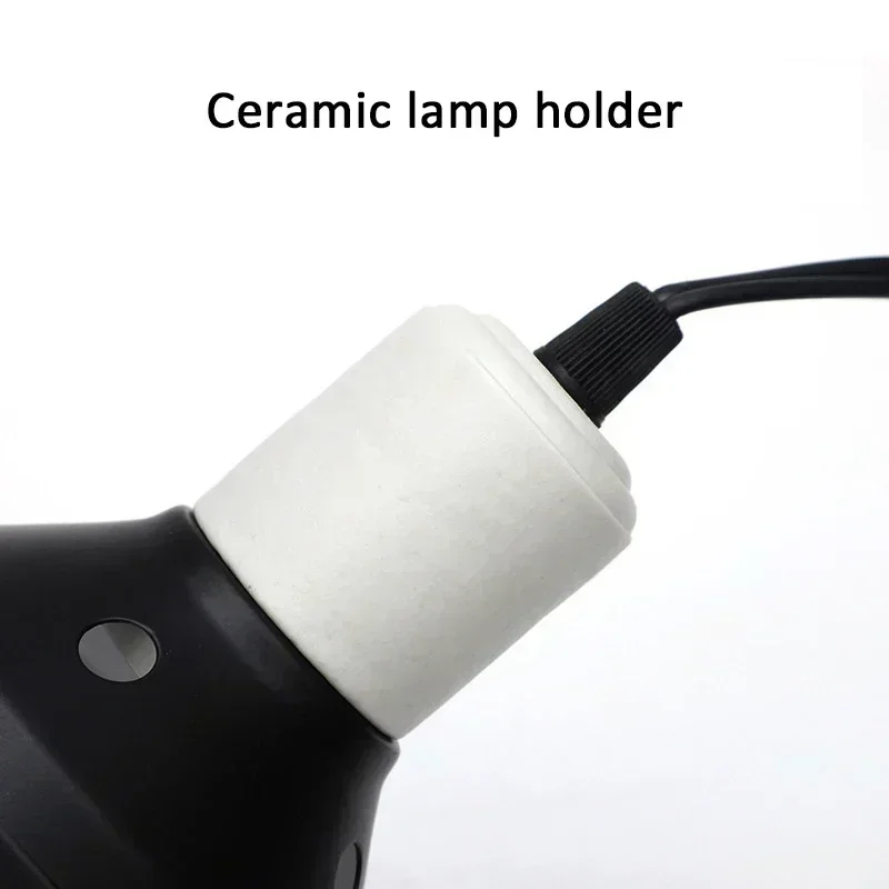 300W E27 Reptiel Lamp Set Verlichting 100-240V UVB Verwarming Lamp Beugel Huisdier Gloeilamp Beugel lampenkap Emissie Lampen Reptiel
