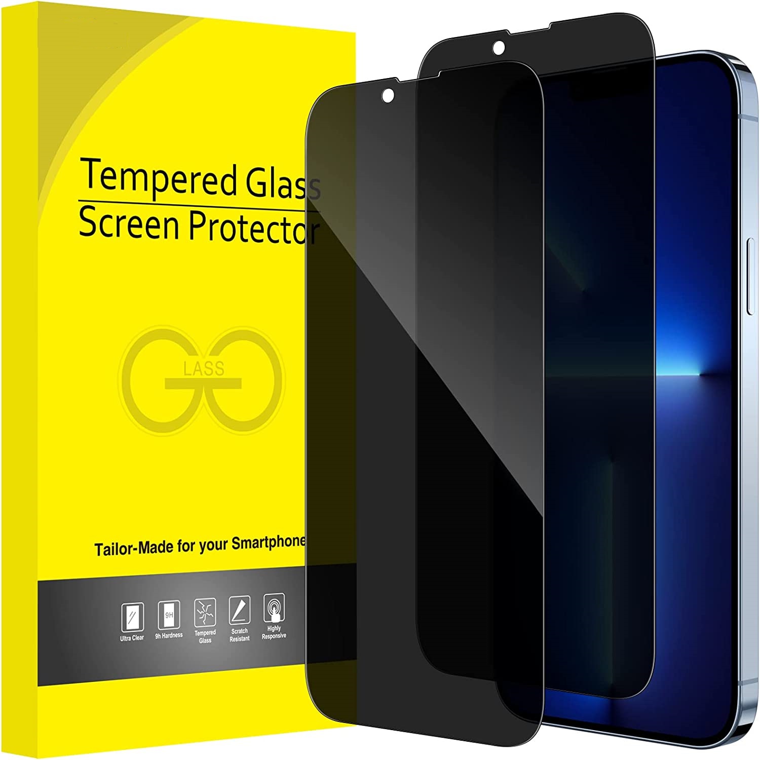 Full Cover Anti-Spy Screen Protector For iPhone 11 12 13 PRO MAX Privacy Glass For iPhone 14 Pro 8 Plus XS Max XR Tempered Glass
