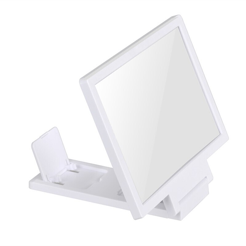 Plegable Universal ampliada 3D pantalla ampliar lupa portátil amplificador HD para la pantalla del teléfono móvil amplificador Accesorios