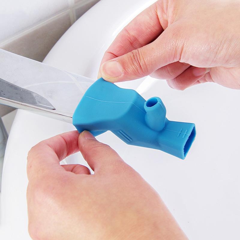 Silikon Wasserhahn Verlängerung Für freundlicher Wasser Sparen Verlängerung Wasserhahn Filter Düse Adapter Badezimmer Küche Waschbecken Hand Waschen Zubehör