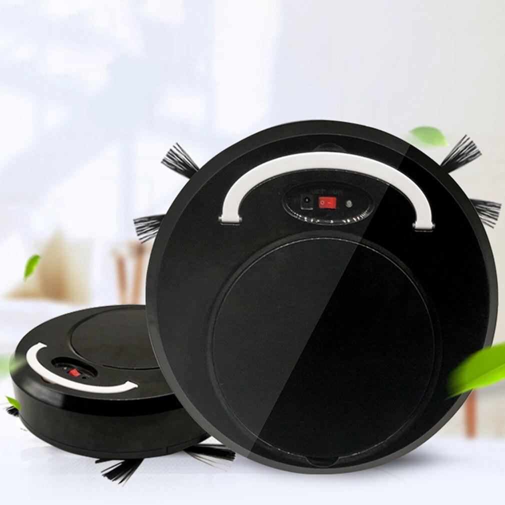 Multifunctionele Robot Stofzuiger Met Sterke Zuigkracht En Afstandsbediening Super Stil Ultra-Slim Body Touch Schakelaar