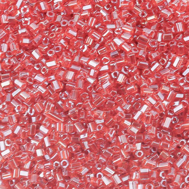 1100 pièces 2mm AB couleur perles Tube forme verre perle perles de rocaille pour la fabrication de bijoux perles d'espacement en vrac bracelet à bricoler soi-même collier