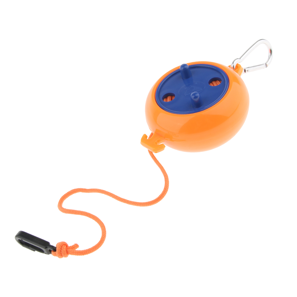 Windproof Clothesline Outdoor Retractable Rope Washing Line 8m Orange, Rotating Recycling , Convenient to Use