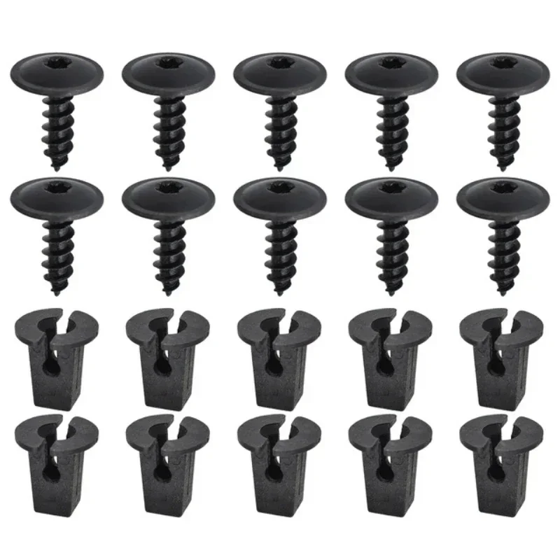 20 SZT. Osłona Silnika Podwozia Chlapacz Nadkole Śruba Torx Mocowanie Samochodowe Nakładka Błotnika Zatrzask Klipsy Śruba N90974701