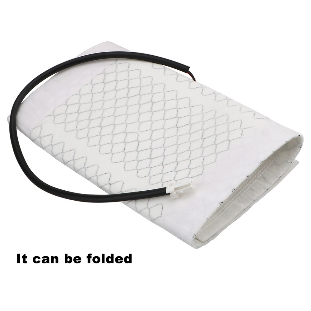 12V Universele Auto Verwarmde Stoelhoezen Pad 2Pcs Auto Styling Koolstofvezel Auto Stoelverwarming Pad Winter Warmer veilig Heater Mat
