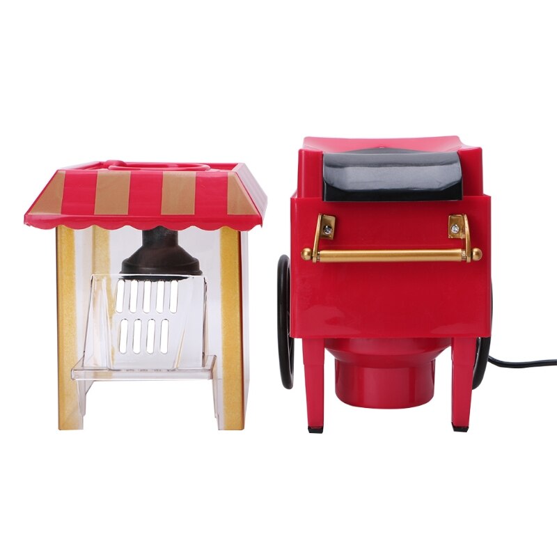 220V Useful Vintage Retro Electric Popcorn Popper Machine Home Party Tool, Eu Plug