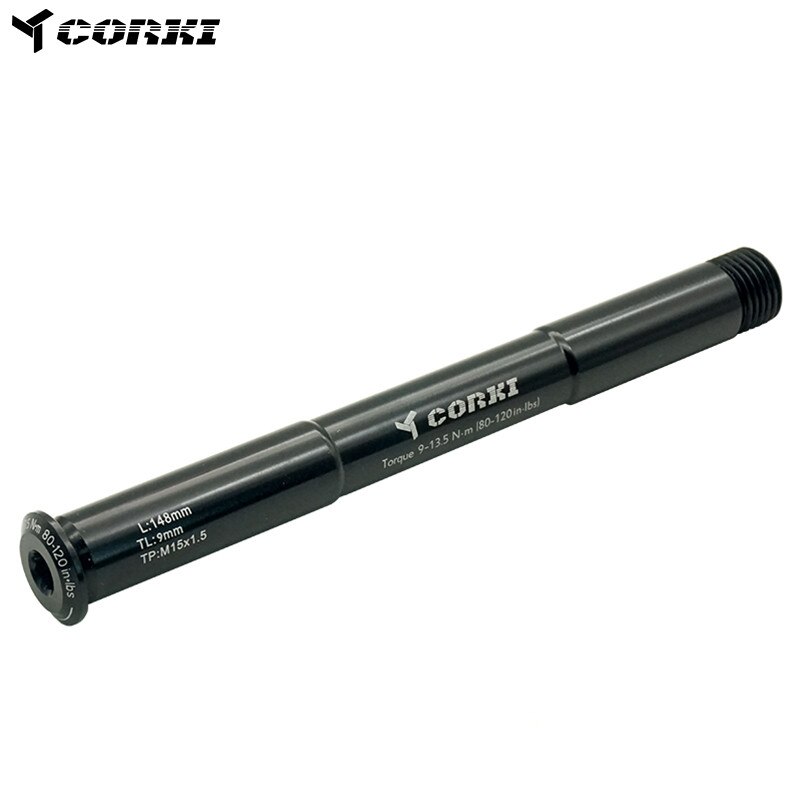 Corki Mountain Bike Bicycle Front Hubs Tube Shaft For ROCK SHOX 100*15 Fork Pike DJ RC RCT3 Thru Axle Lever Bicycle Accessories