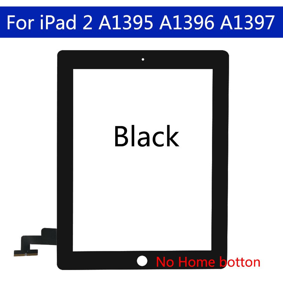 Touch Screen Voor Ipad 2 IPad2 A1395 A1396 A1397 Touch Panel Lcd Buitenste Display Digitizer Sensor Glas Vervanging