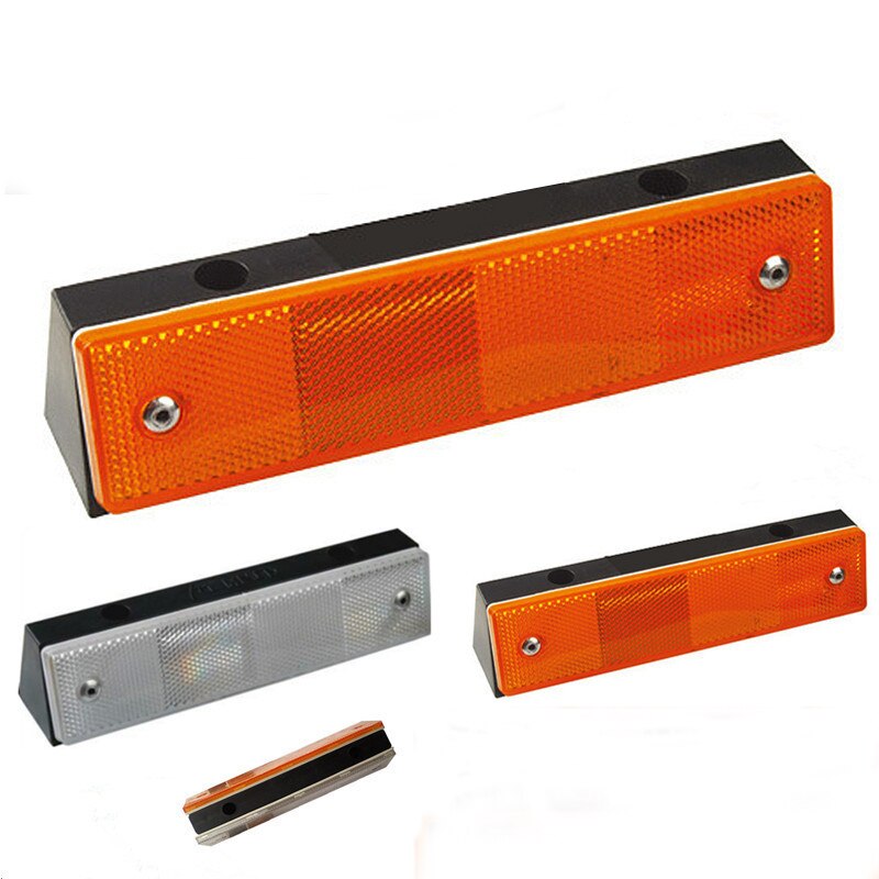 Reflective Material Road Stud Pavement Marker Anti-collision Warning Spike Yellow LED Single-sided Reflective Highway Outline