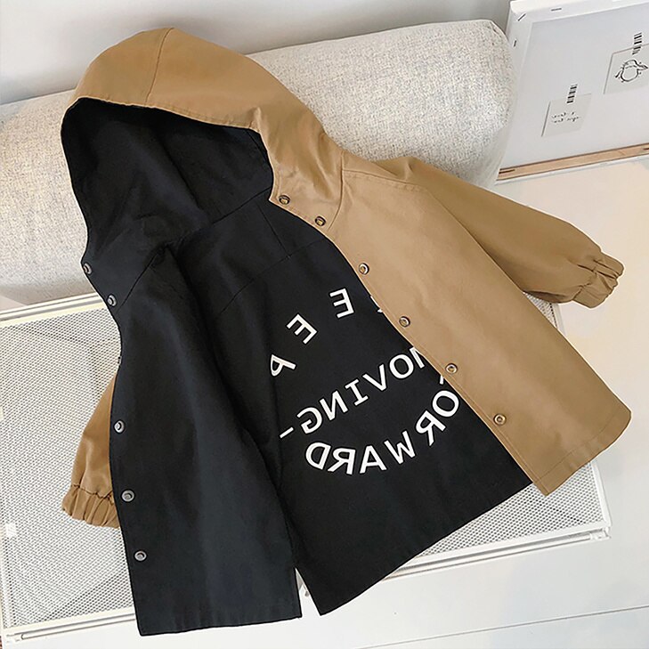 Lente Herfst Kinderkleding Jas Jongens Uitje Kleding Jassen Kinderen Rits Vest Jas 2-8 Jaar: 18m