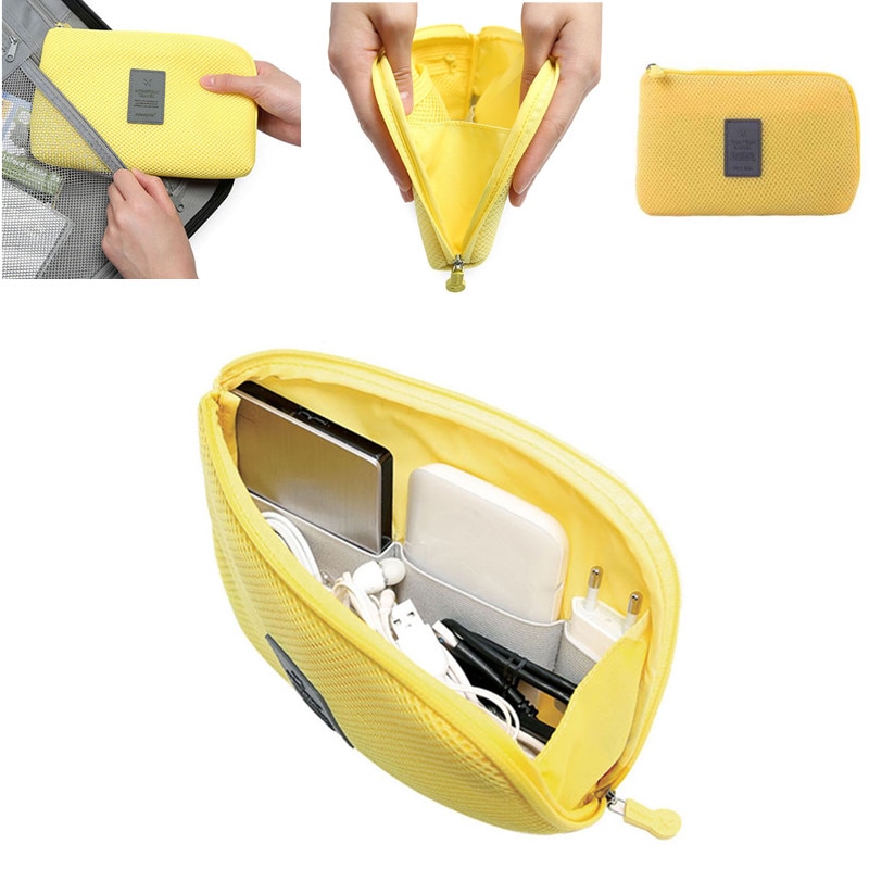 Pochette d&#39;écouteurs technologie Portable, rangement d&#39;accessoires de téléphone, port d&#39;écouteurs, pochette d&#39;accessoires électroniques de voyage en plein air