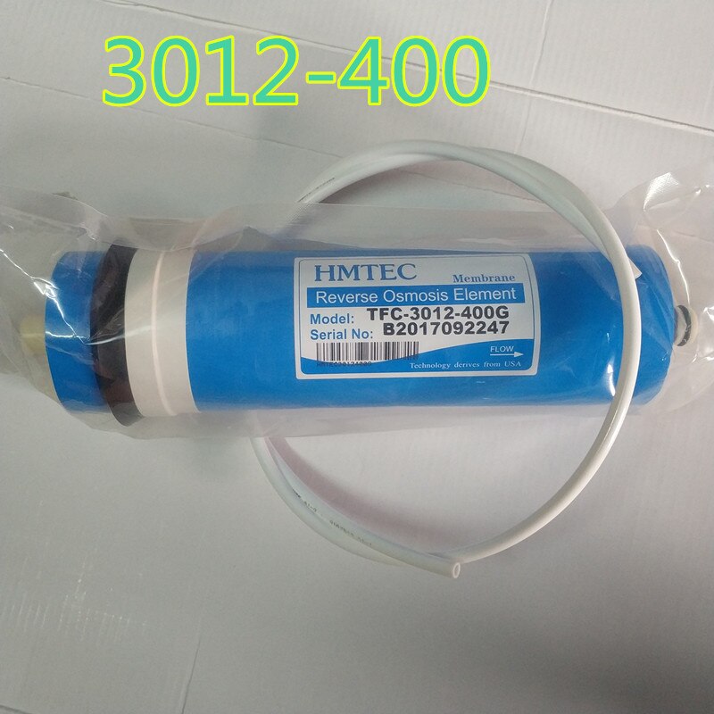 400 gpd omgekeerde osmose filter 3012-400 Membraan Waterfilters Cartridges ro systeem Filter Membraan + 1 m Slang 1/4