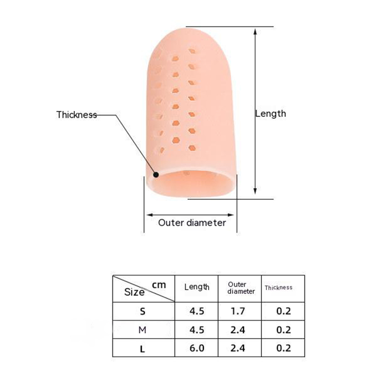 1/2/5/Paar Finger Zehenschutz Silikon Gel Abdeckkappe Schmerzlinderung Verhindert Blasen Hühneraugen Nagelwerkzeuge Fußpflege Zehenspreizer
