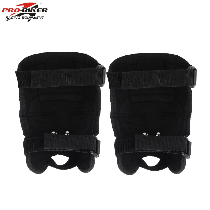 Stainless steel protective gear Short knee pads Motorcycle men and women racing cross-country rider protective equipment