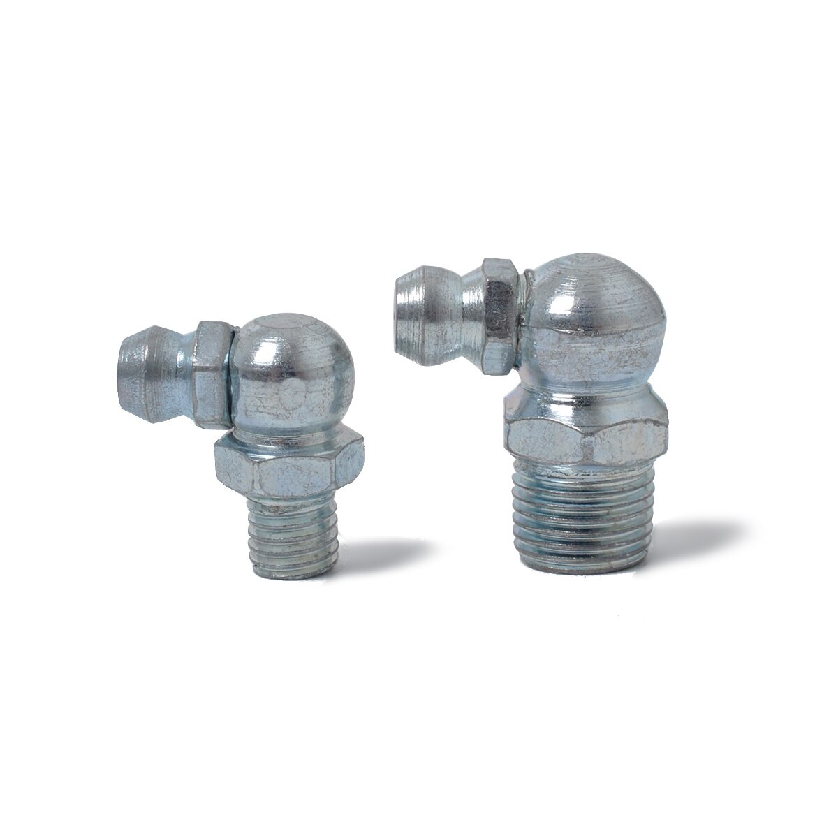 110-Piece Hydraulic Grease Zerk Fitting SAE Kit Straight 90 45 Degree Hydraulic Grease Fitting