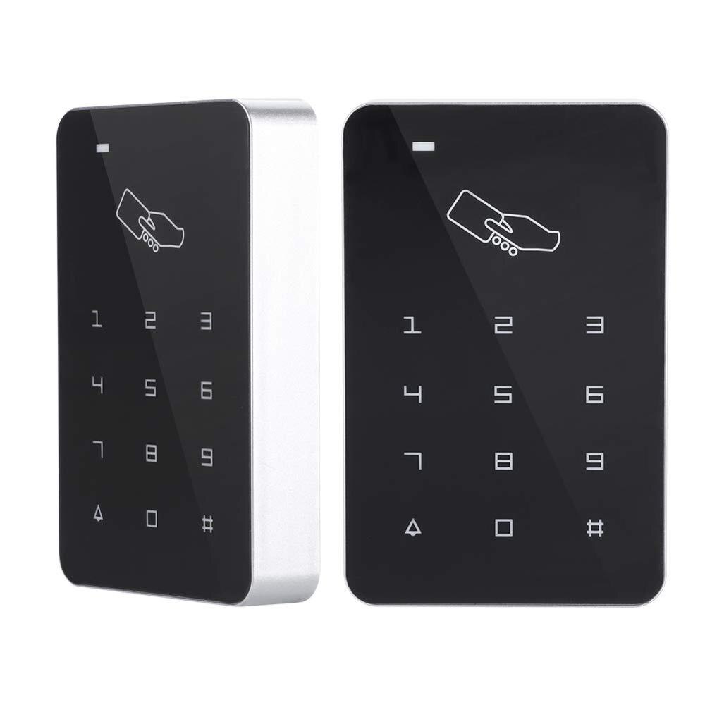 gate opener door lock Touch panel RFID Standalone Access Control Card Reader with Digital Keypad Support 1000 User