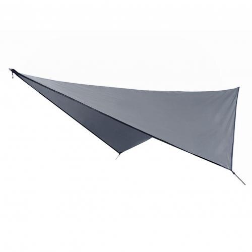 Toldo ligero de lona impermeable para acampar al aire libre, Parasol de sombra, dosel: Grey