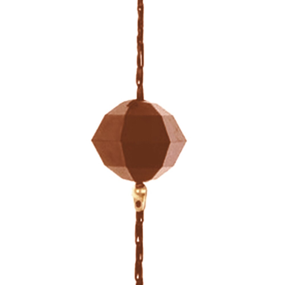 2m Household Door Curtain Strings Crystal Bead Fringe Curtain String Romantic Living Room Bedroom Window: Light Coffee