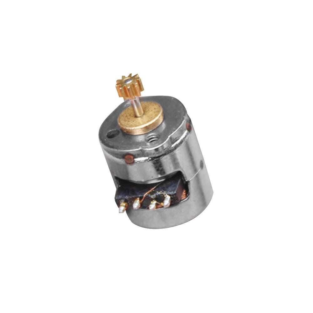 10PCS DIY Mini 8mm 2-phase 4-wire Stepper Motor Miniature Stepper with 9 Teeth Gear