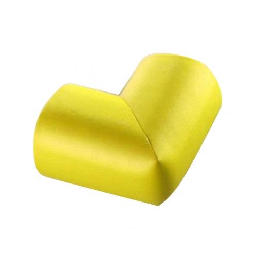 Kinderbureau hoekbescherming zacht dik rubber tafel bureau hoekbescherming veiligheids babymeubel randbescherming: Geel