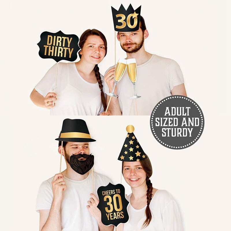 Photo Booth Props Diy Verjaardag Wedding Party Maskers Hoed Snor Lip Photobooth Props Met Stok Verjaardagsfeestje Gunst Decoraties