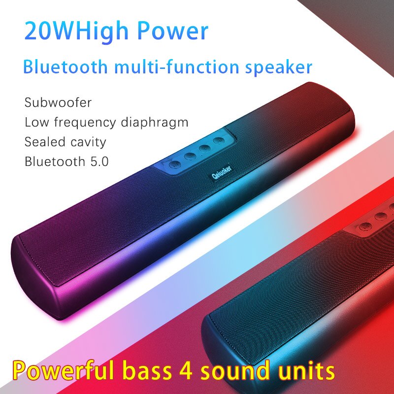 Beste 3d Omliggende Home Theater Systeem Bass Speaker Box Voor Telefoon Bluetooth Draadloze Soundbar Soundbar Met Subwoofer