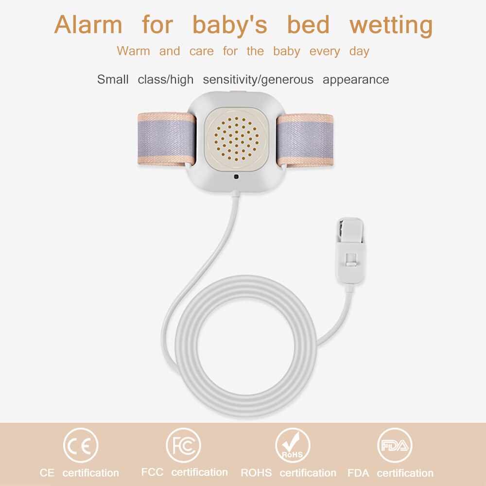 Convenient Arm Wear Bedwetting Alarm Adult Baby Sensor Enuresis Alarm Bed Wetting Alarm