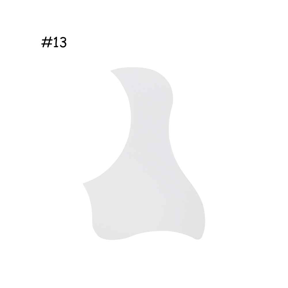 1 Pc Professionele Folk Akoestische Gitaar Slagplaat Zachte Kras Plaat Zelfklevende Pick Guard Sticker Voor Akoestische Gitaar: Paars